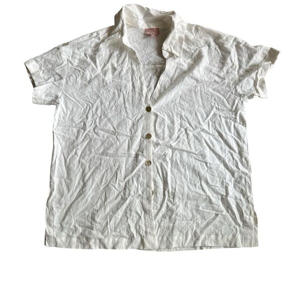 Show Me Your Me Parker Button Down NWOT Size L - Picture 4 of 9